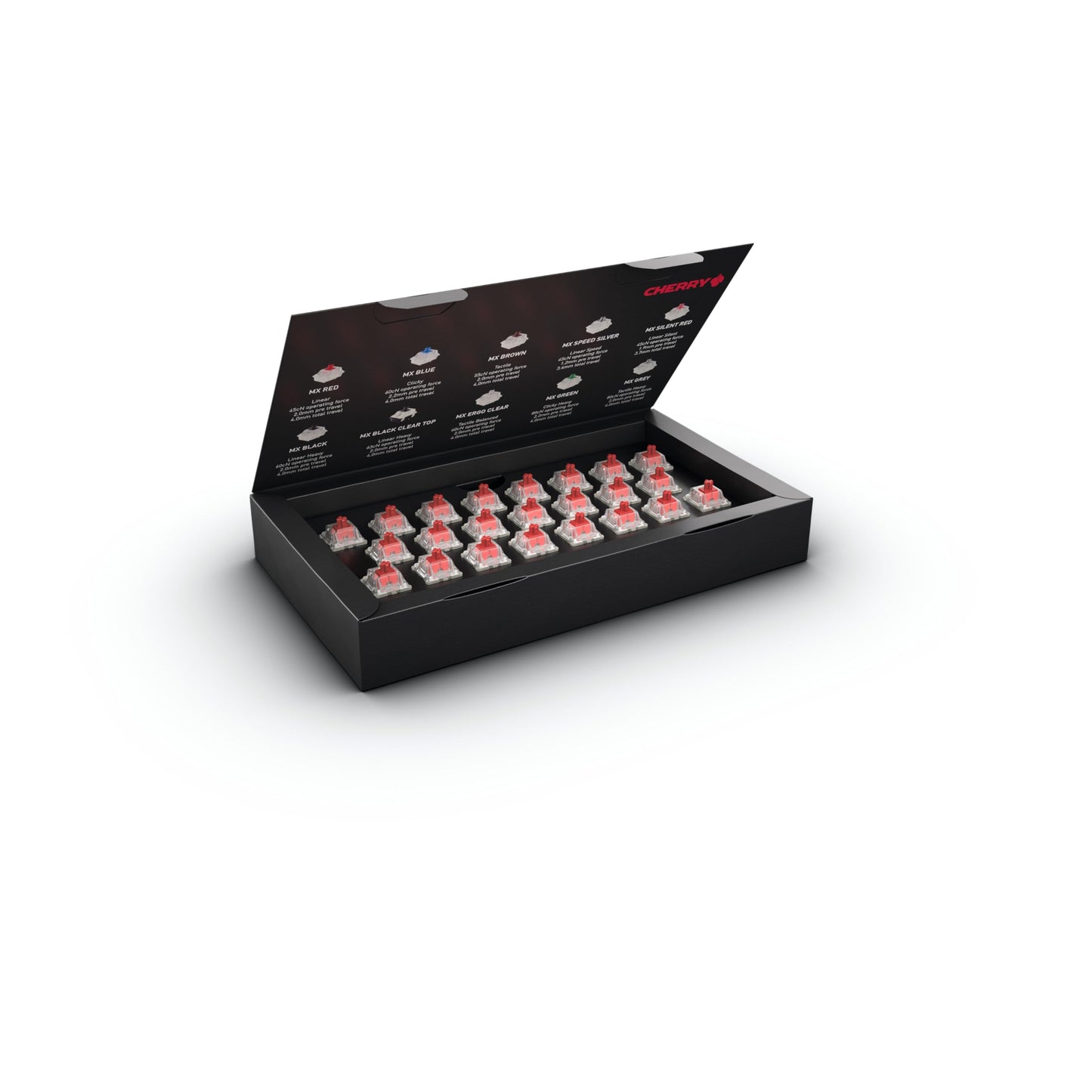 CHERRY MX EXPERIENCE BOX, 10 Mechanical Keyboard Switches
