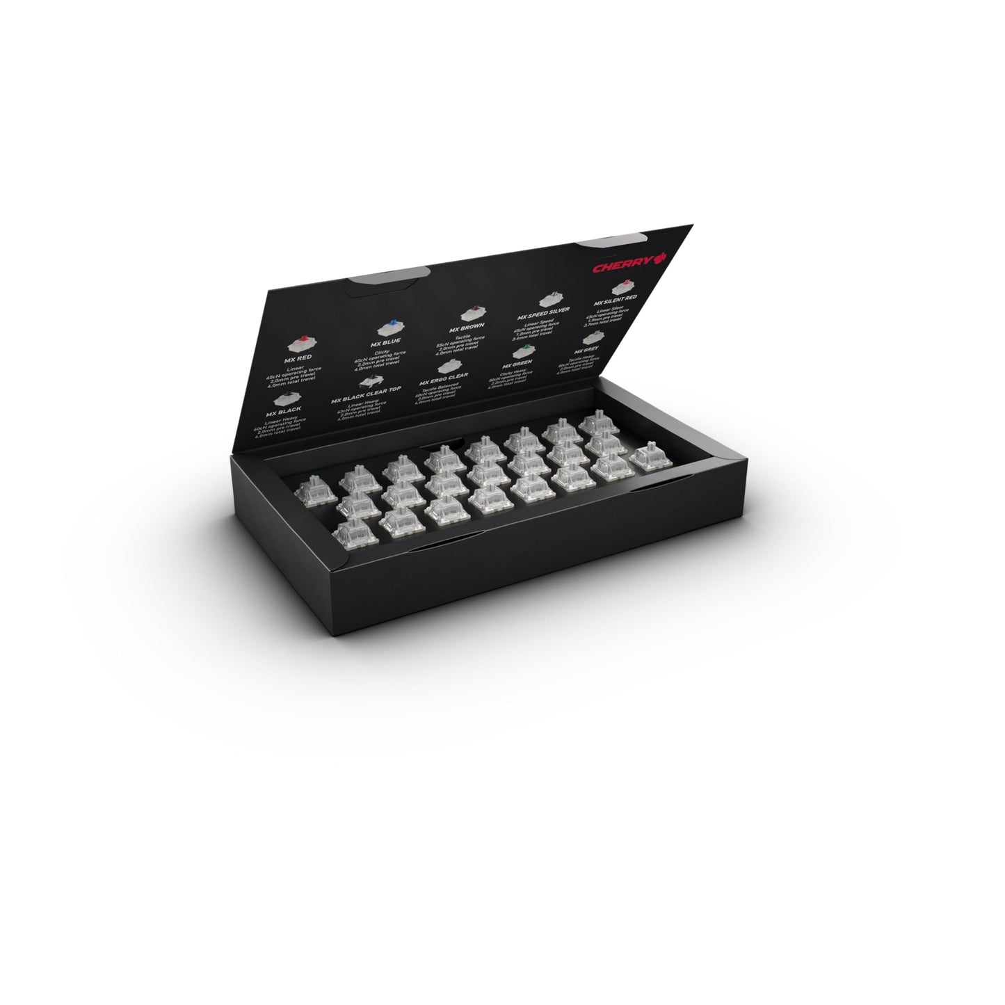 CHERRY MX EXPERIENCE BOX, 10 Mechanical Keyboard Switches