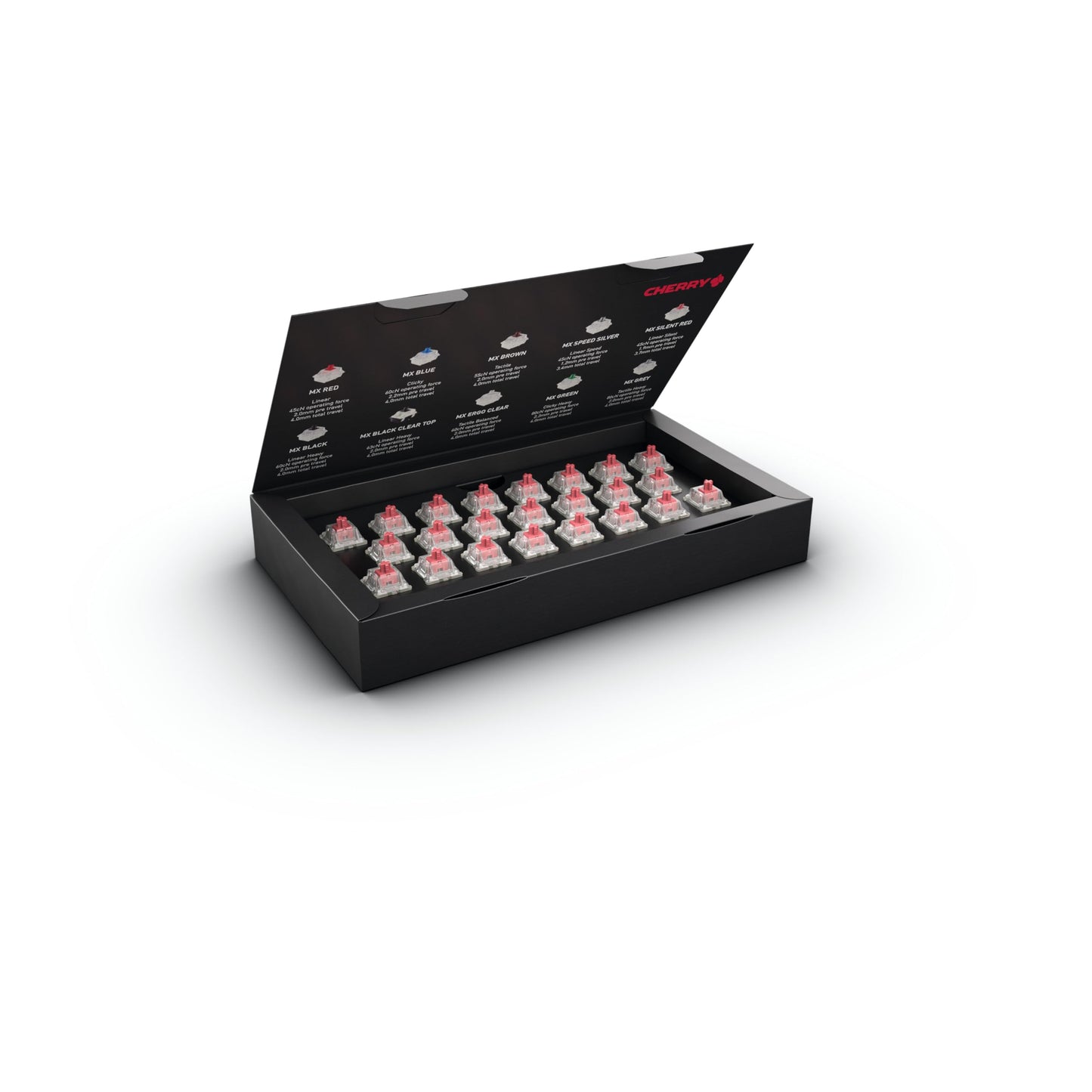 CHERRY MX EXPERIENCE BOX, 10 Mechanical Keyboard Switches