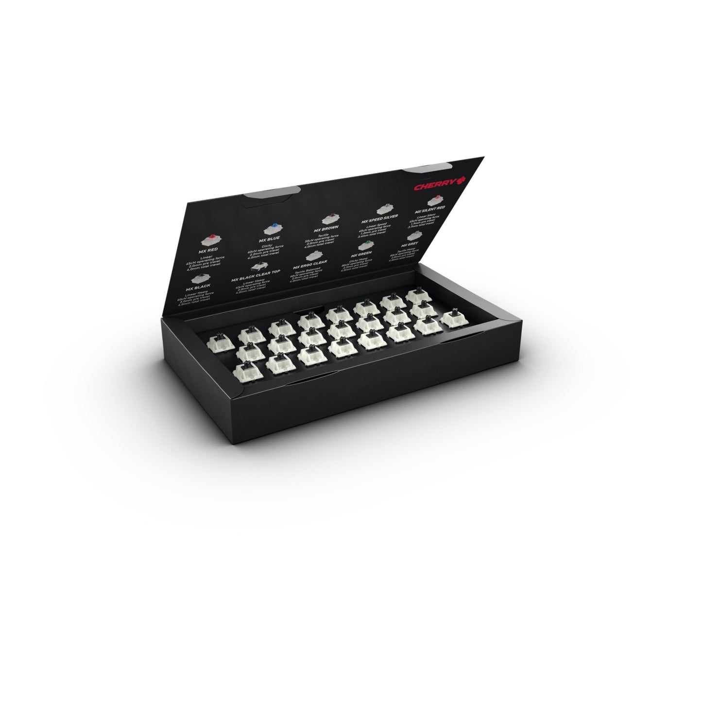 CHERRY MX EXPERIENCE BOX, 10 Mechanical Keyboard Switches
