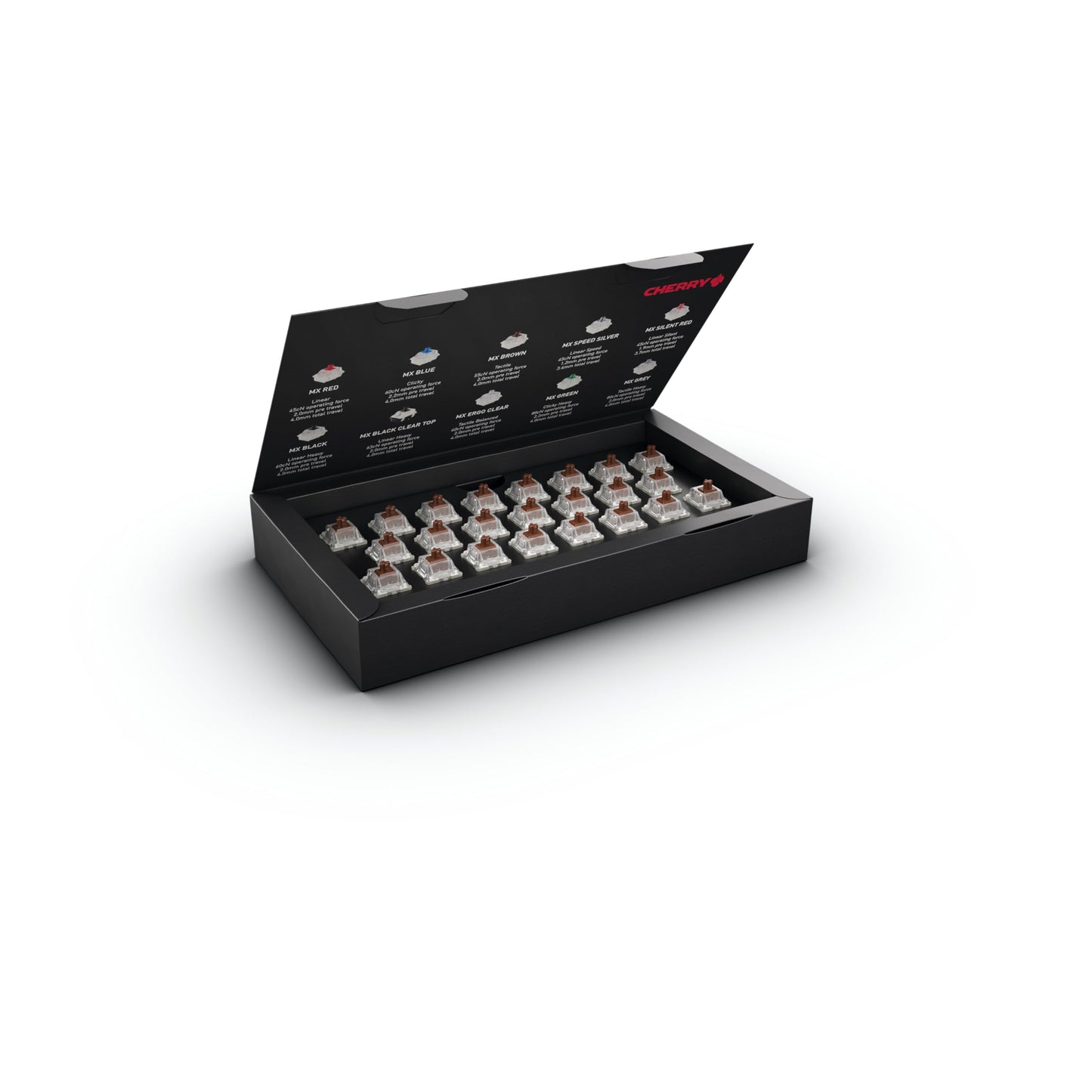 CHERRY MX EXPERIENCE BOX, 10 Mechanical Keyboard Switches