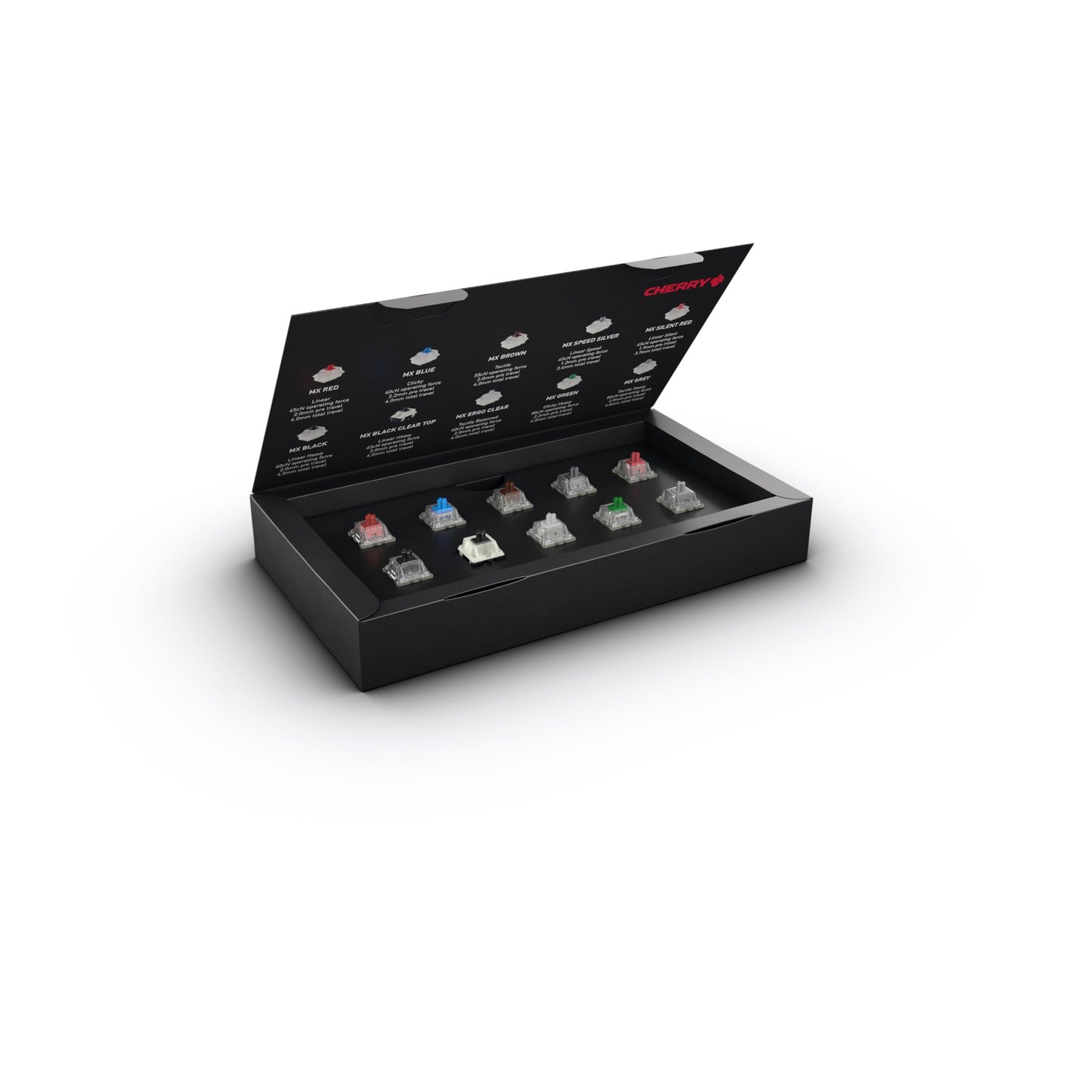 CHERRY MX EXPERIENCE BOX, 10 Mechanical Keyboard Switches