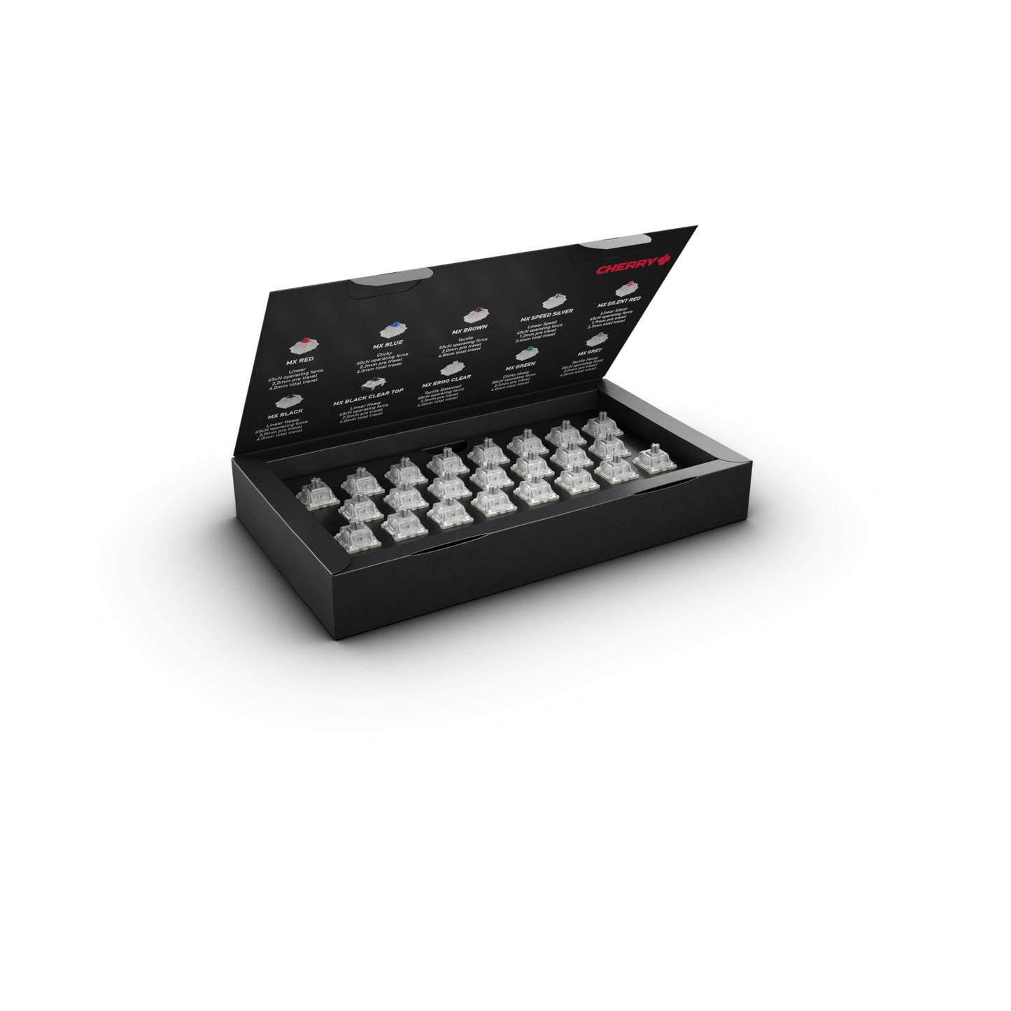 CHERRY MX EXPERIENCE BOX, 10 Mechanical Keyboard Switches