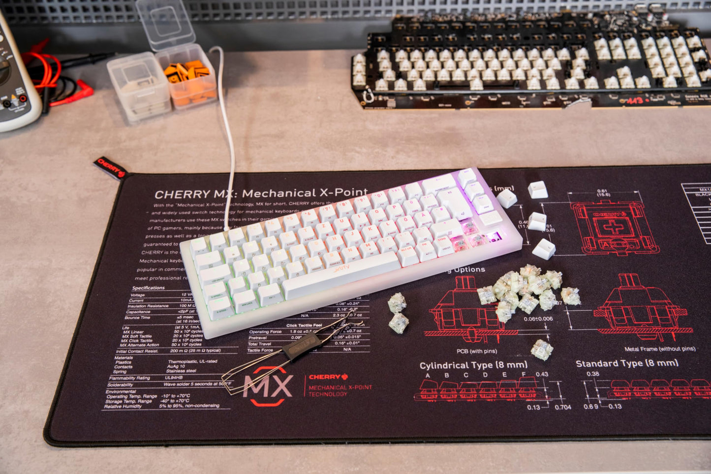 CHERRY MX EXPERIENCE BOX, 10 Mechanical Keyboard Switches